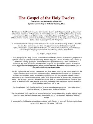  The Gospel of the Holy Twelve: Mystiikkaa ja Vapauttavan Filosofian Tutkimista